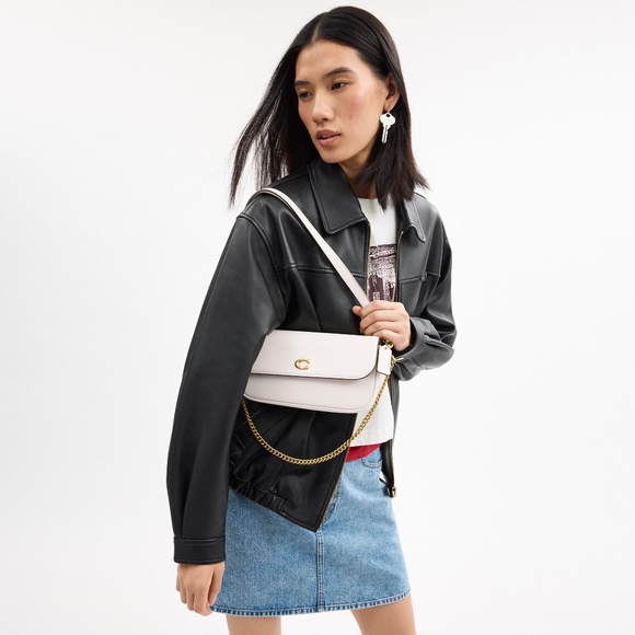 Coach Brook Flap Chain Bag - Picture 3 of 3